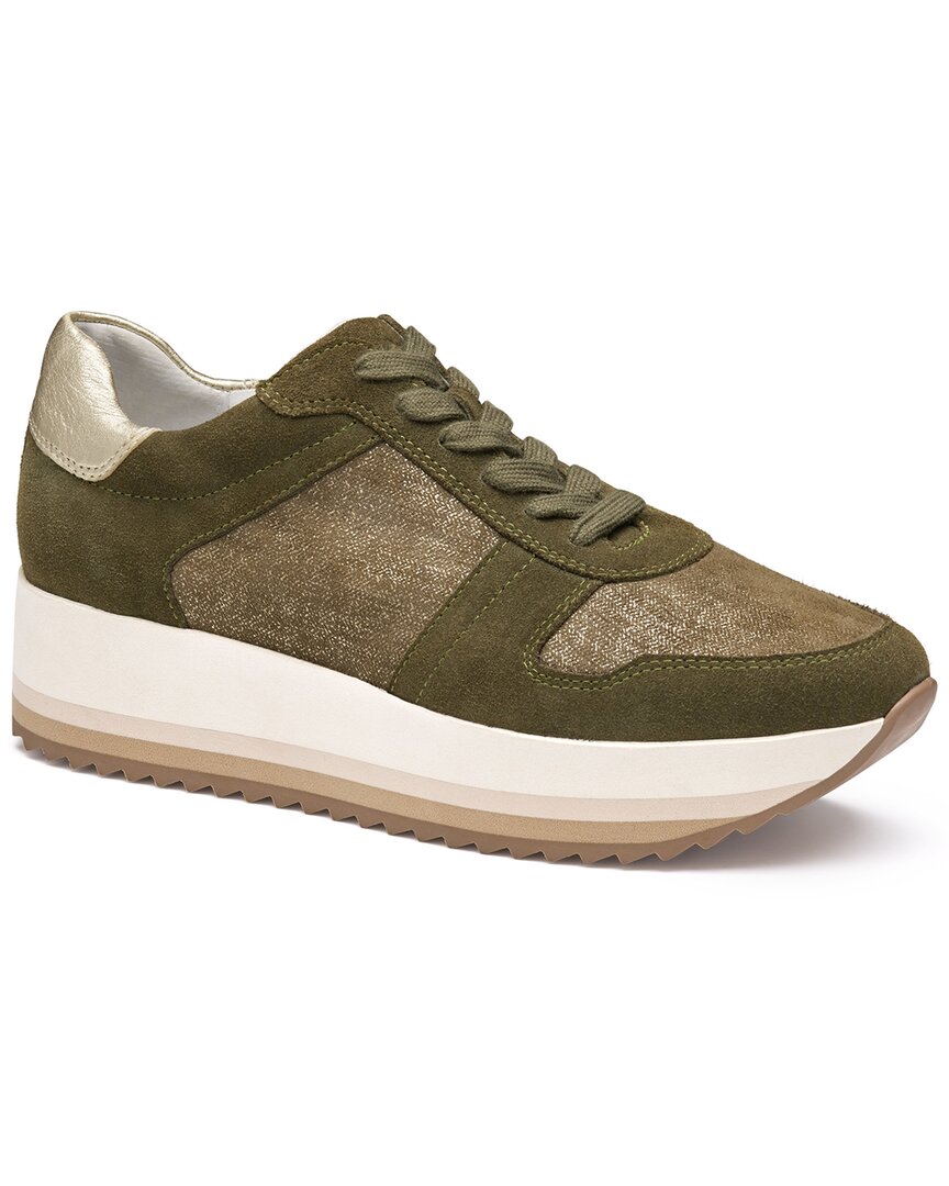Johnston & Murphy Gracie Suede Sneaker