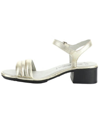 Fly London Eiva Metallic Leather Sandal