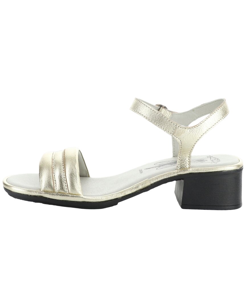 Fly London Eiva Metallic Leather Sandal