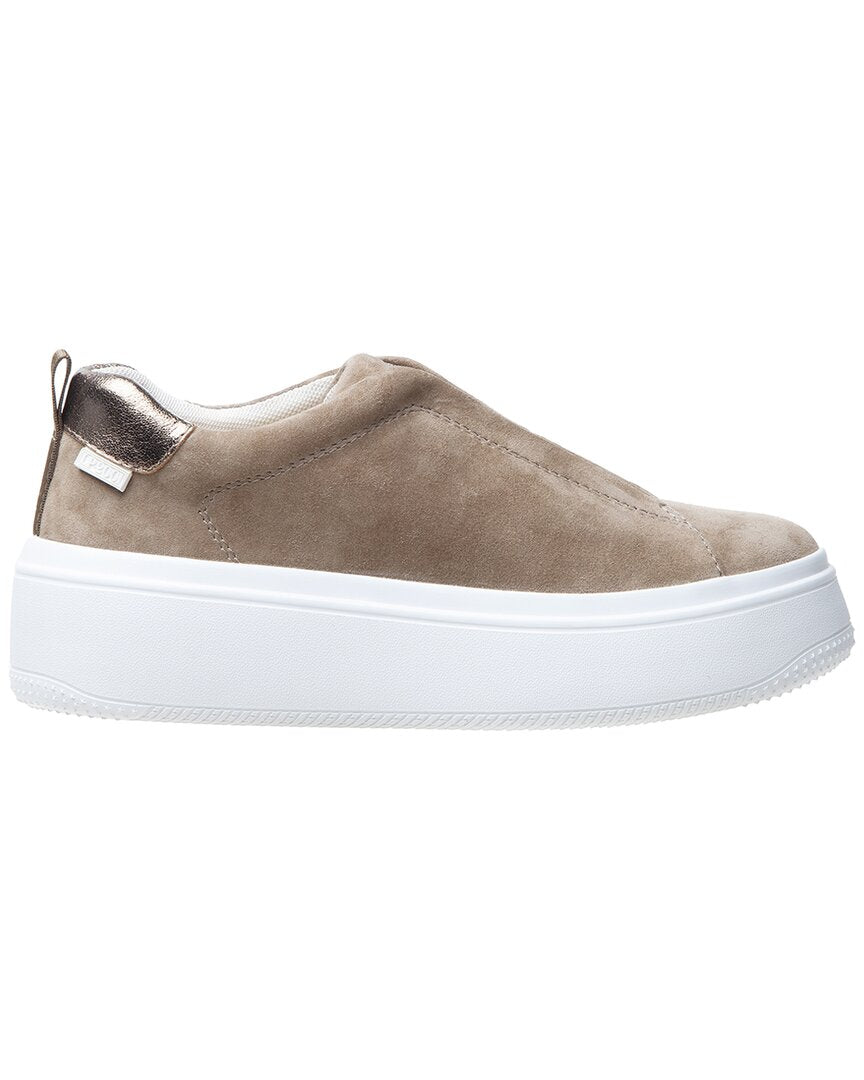 Linea Paolo Golde Suede Sneaker