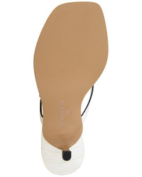 Kenneth Cole New York Kenneth Cole New York Gillie Crocodile-Embossed Leather Pump