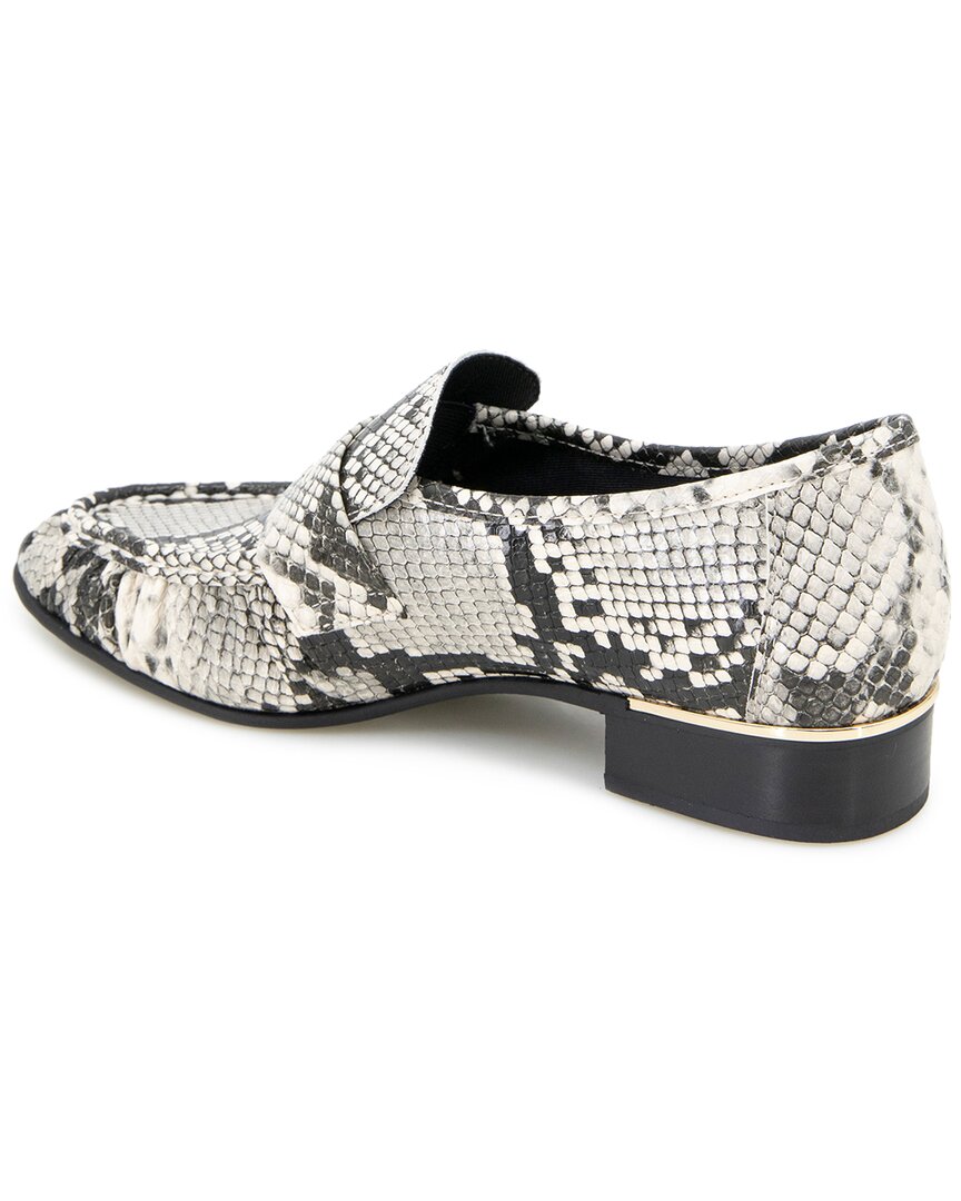 Kenneth Cole New York Kenneth Cole New York Reece Snakeskin-Embossed Leather-Embossed Loafers