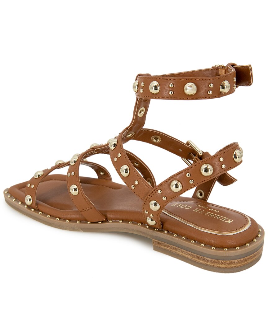 Kenneth Cole New York Kenneth Cole New York Ruby Cognac Leather Sandal