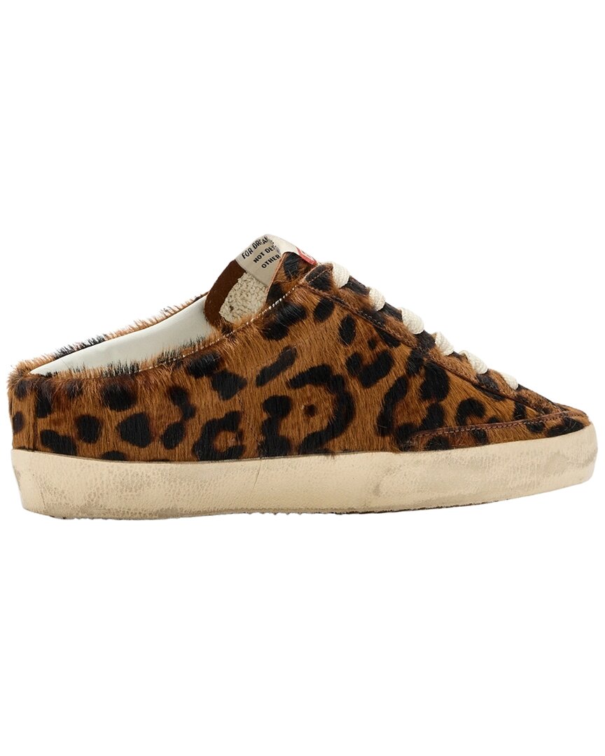 Golden Goose Super-Star Sabot Leather Sneaker