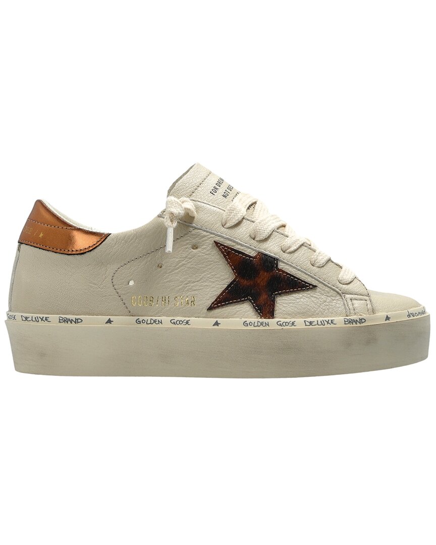 Golden Goose Hi Star Leather Sneaker