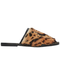Freda Salvador Pure Leather & Haircalf Sandal Multi