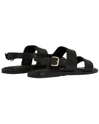 Reiss Mila Whipstitch Leather Sandal