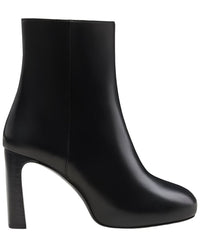 Stuart Weitzman Babette Platform Zip Leather Bootie