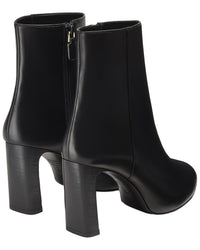 Stuart Weitzman Babette Platform Zip Leather Bootie
