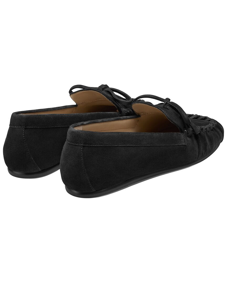 Stuart Weitzman Stuart Weitzman Britt Bow Suede Loafer