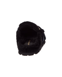 Stuart Weitzman Stuart Weitzman Chrystie Velvet & Shearling Mule