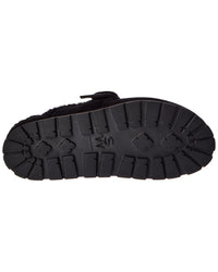 Stuart Weitzman Stuart Weitzman Chrystie Velvet & Shearling Mule