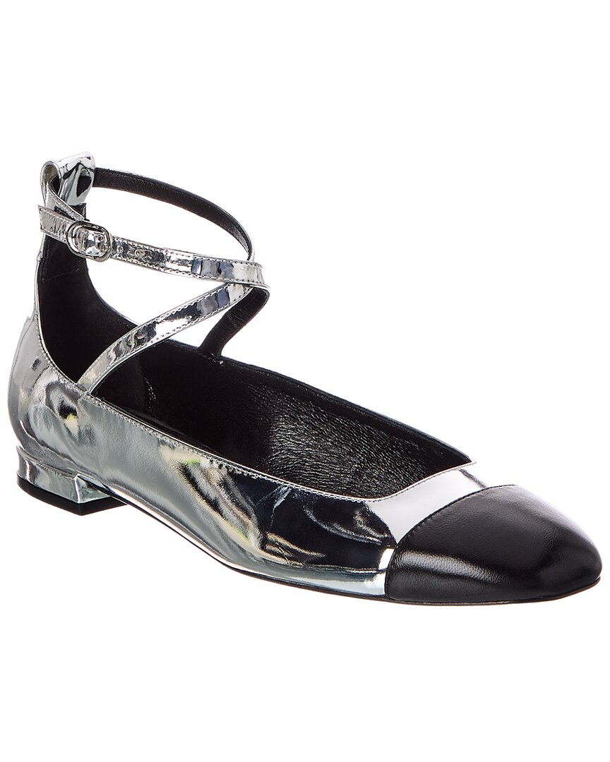 Stuart Weitzman Stuart Weitzman Eden Strap Leather Flat
