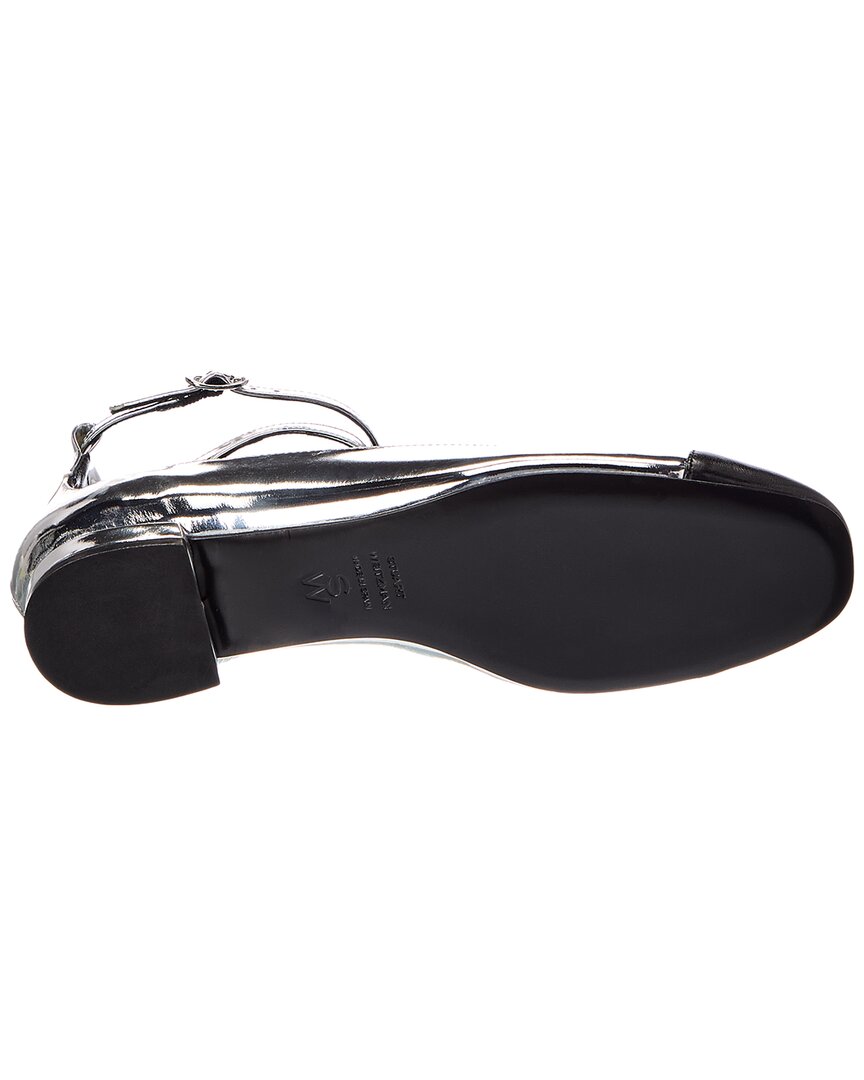 Stuart Weitzman Stuart Weitzman Eden Strap Leather Flat