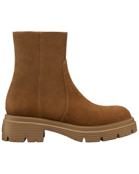 Stuart Weitzman Stuart Weitzman Hudson Lite Zip Suede Bootie