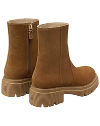 Stuart Weitzman Stuart Weitzman Hudson Lite Zip Suede Bootie