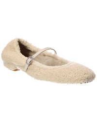 Stuart Weitzman Stuart Weitzman Lennox Shearling Flat