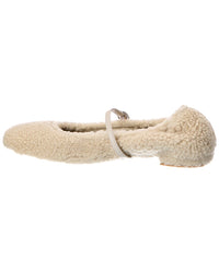 Stuart Weitzman Stuart Weitzman Lennox Shearling Flat