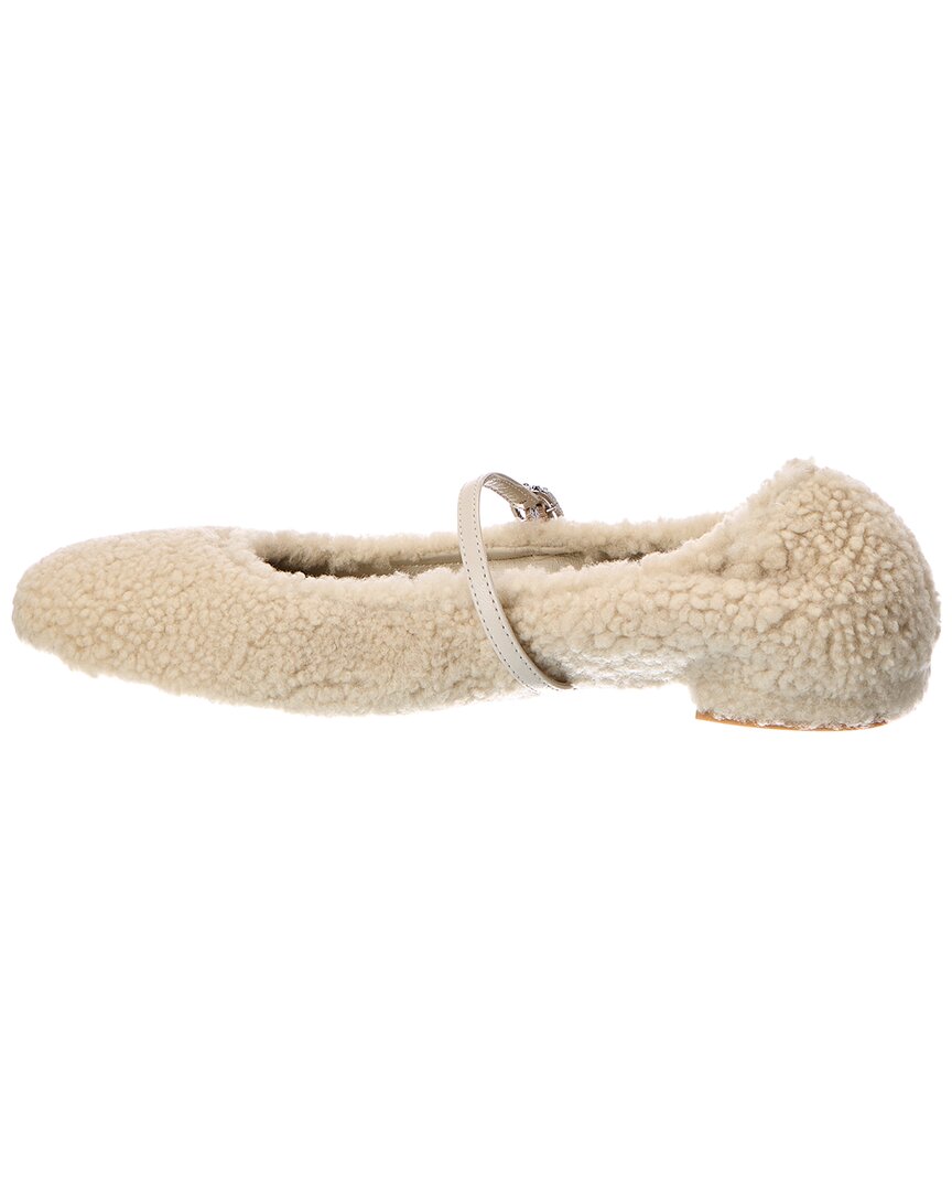 Stuart Weitzman Stuart Weitzman Lennox Shearling Flat