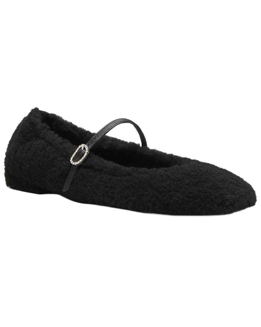 Stuart Weitzman Stuart Weitzman Lennox Shearling Flat