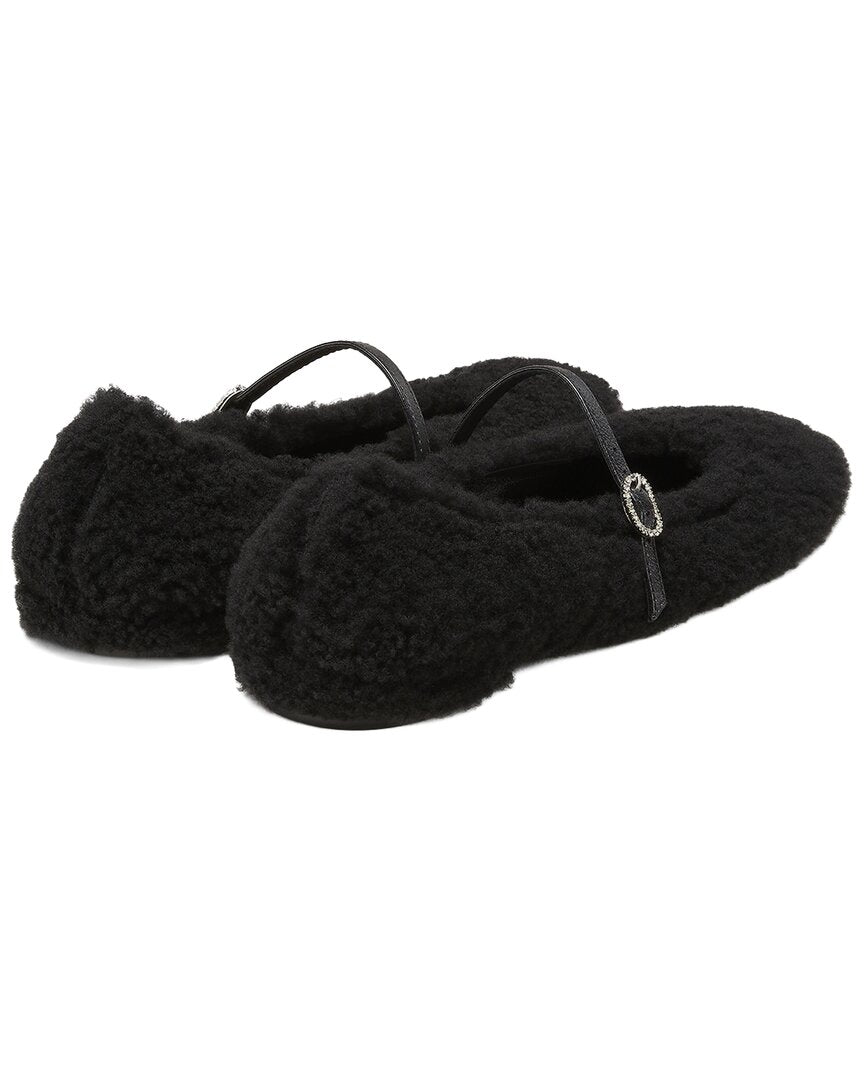 Stuart Weitzman Stuart Weitzman Lennox Shearling Flat
