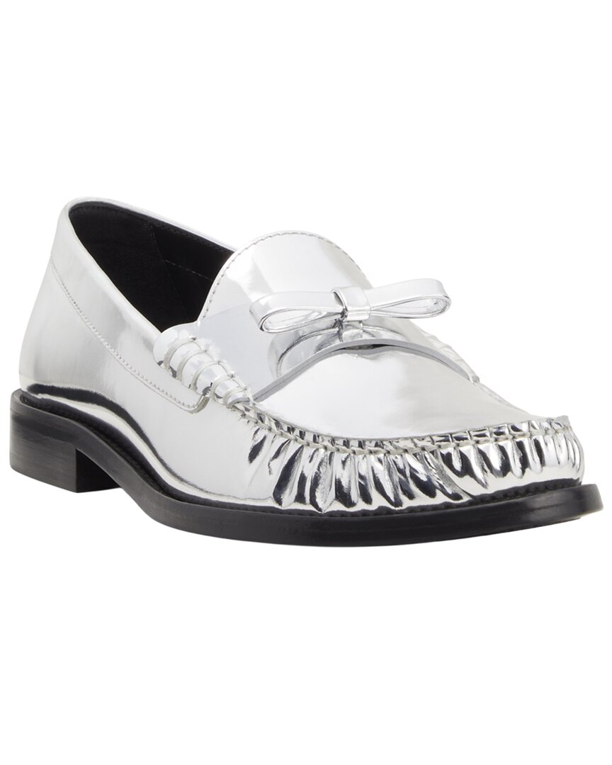 Stuart Weitzman Stuart Weitzman Lottie Bow Leather Loafer
