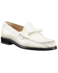 Stuart Weitzman Stuart Weitzman Lottie Bow Leather Loafer