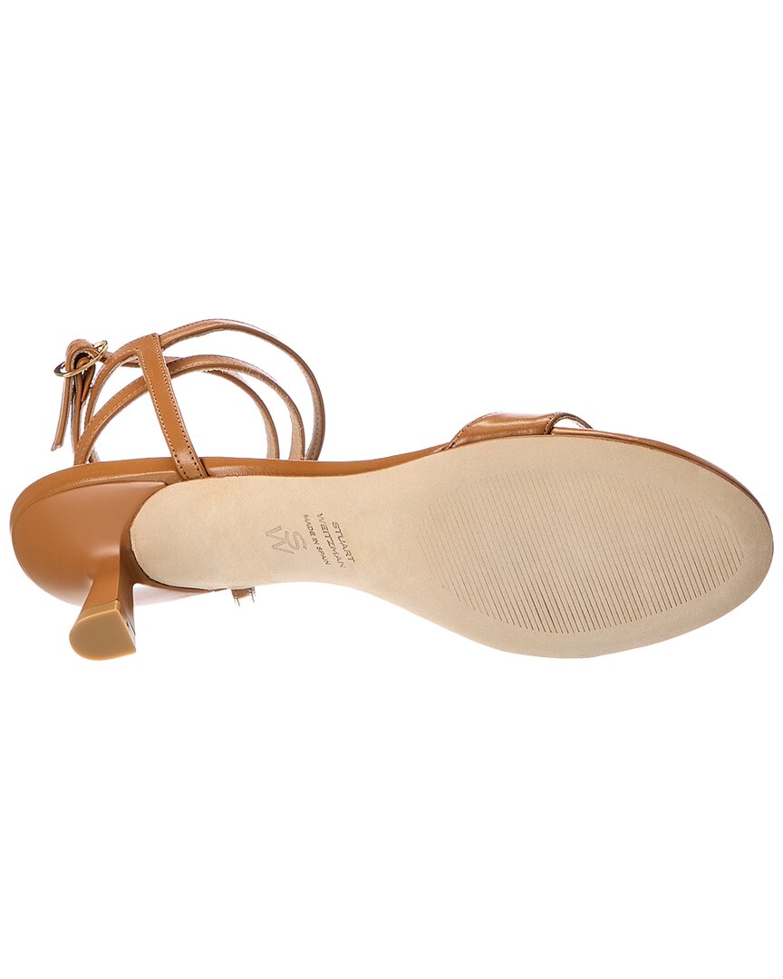 Stuart Weitzman Nudist Wrap 50 Leather Sandal