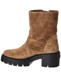 Stuart Weitzman Stuart Weitzman Soho Moto Suede Bootie