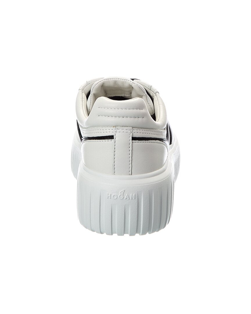 Hogan H-Stripes Leather Sneaker
