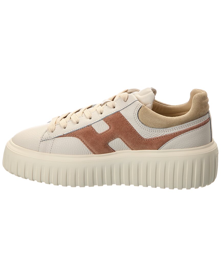 Hogan H-Stripes Leather Sneaker