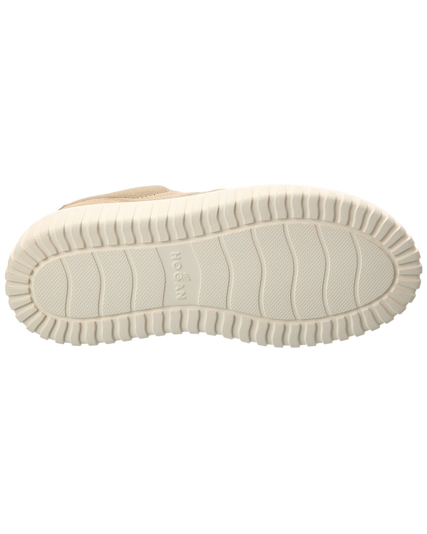 Hogan H-Stripes Suede Sneaker