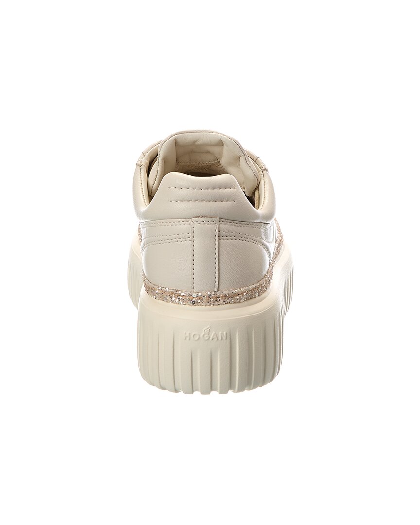 Hogan H-Stripes Leather Sneaker