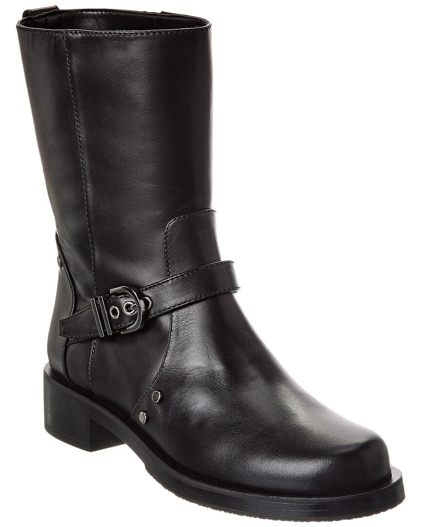 Stuart Weitzman Maverick Leather Bootie