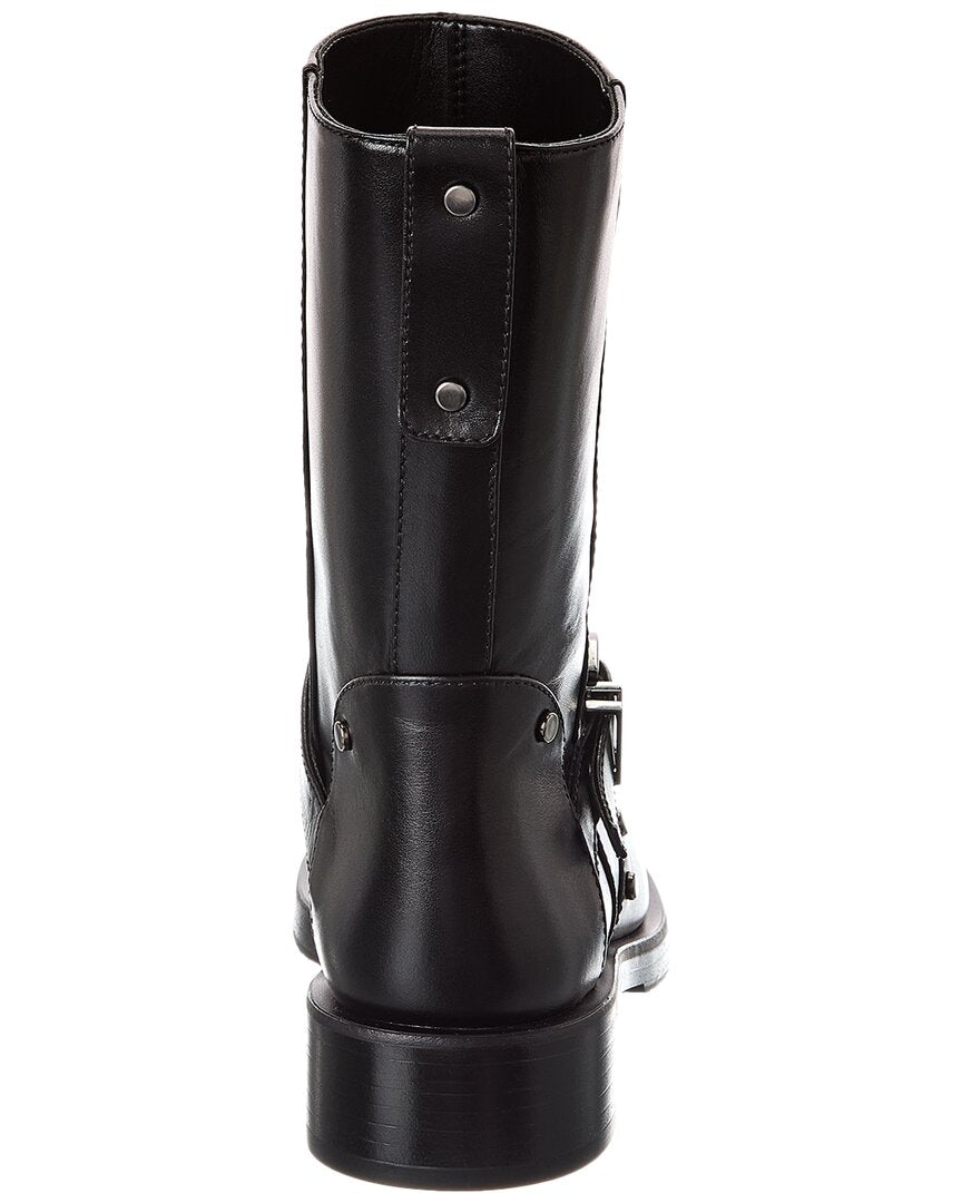 Stuart Weitzman Maverick Leather Bootie
