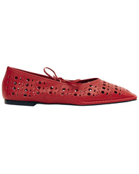 ALOHAS Alohas Sway Slit Leather Ballet Flat