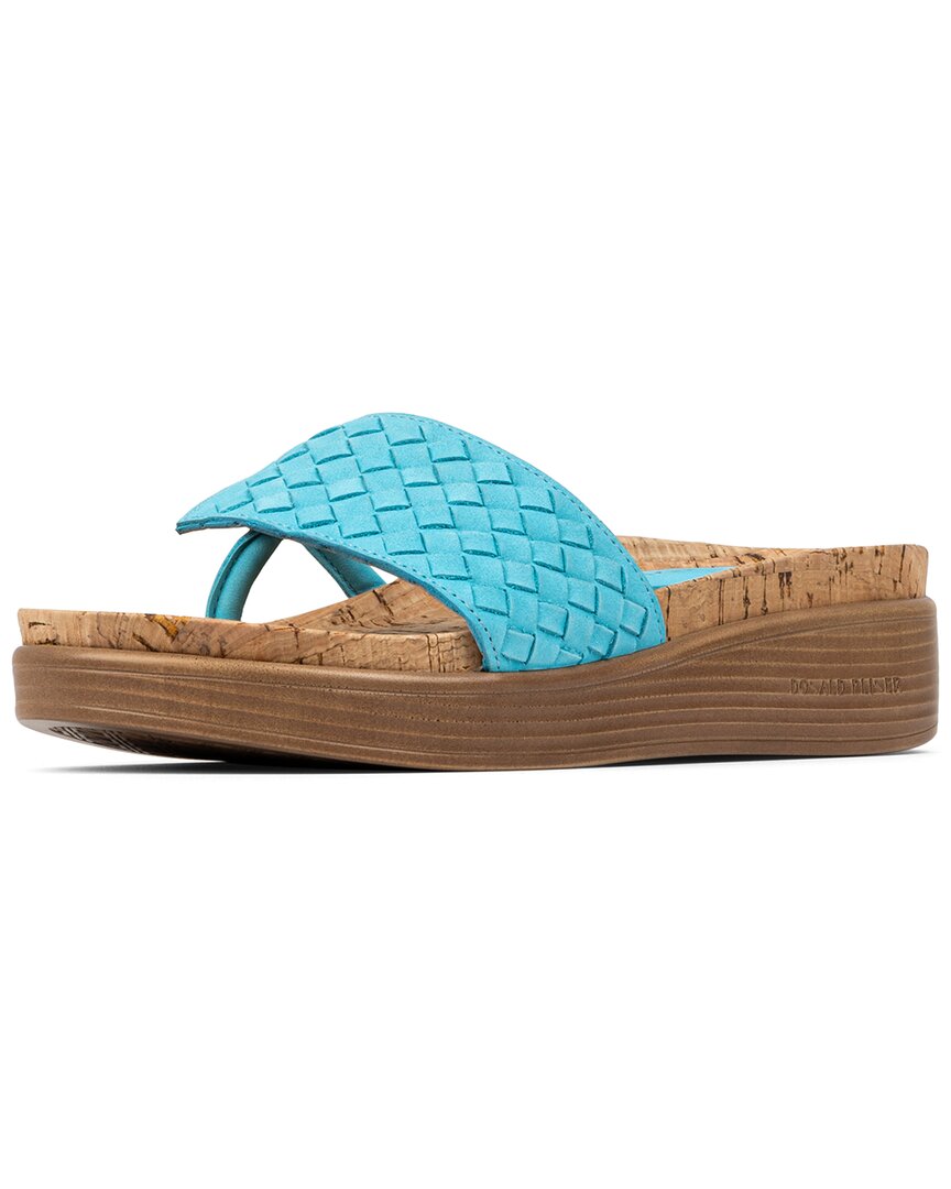 Donald Pliner Fifisp Leather Footbed Sandal
