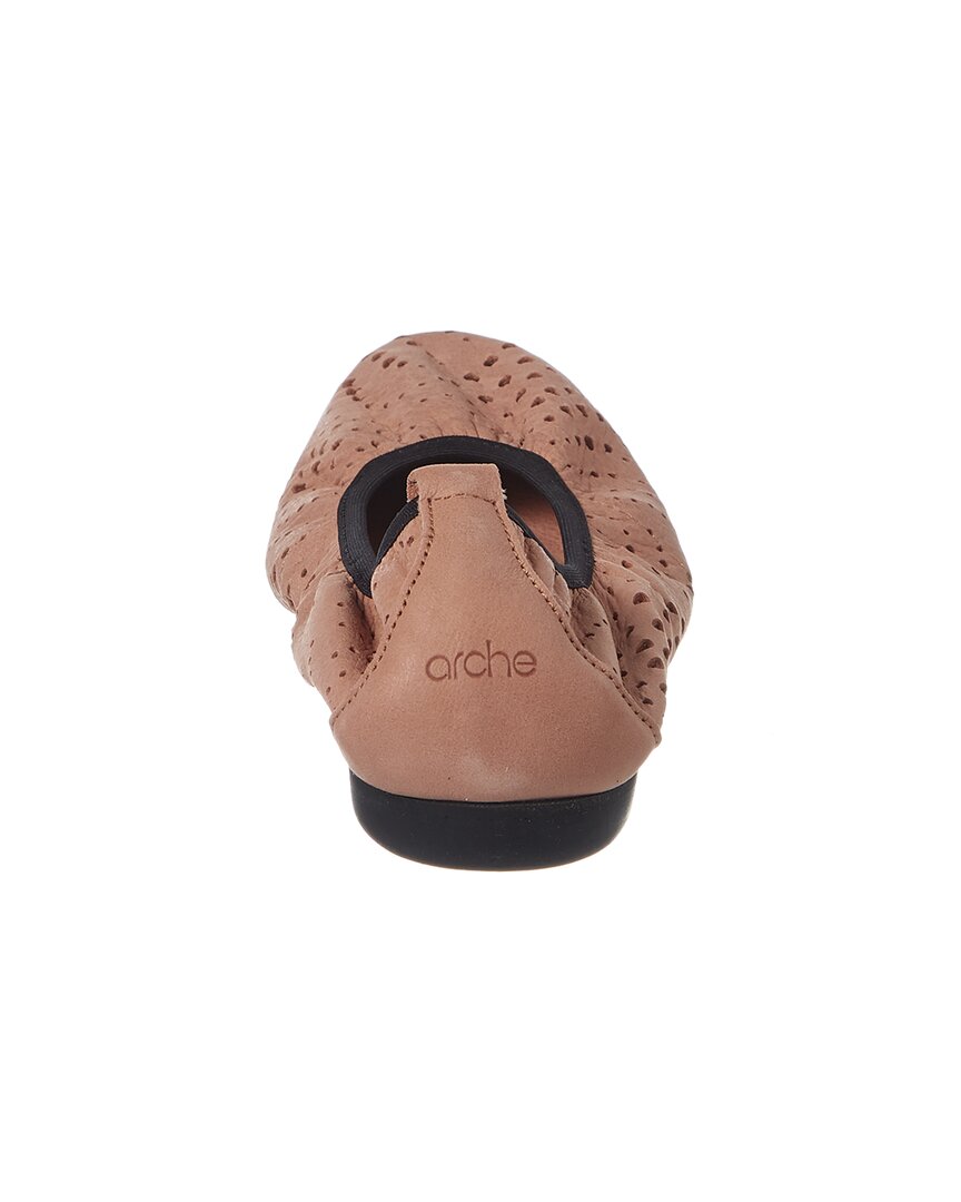 Arche Lannoa Leather Flat