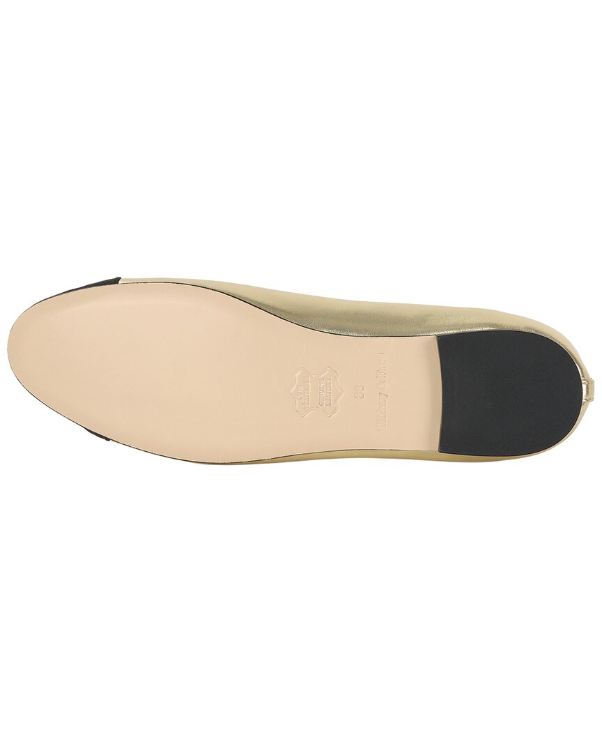 Tiffany & Fred Paris Leather Ballet Flat