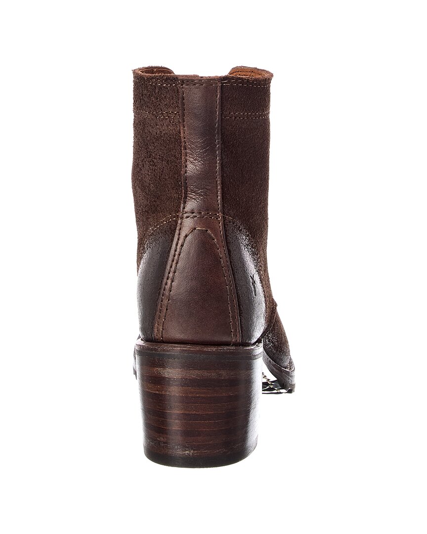 Frye Frye Sabrina 6G Lace-Up Leather Boot