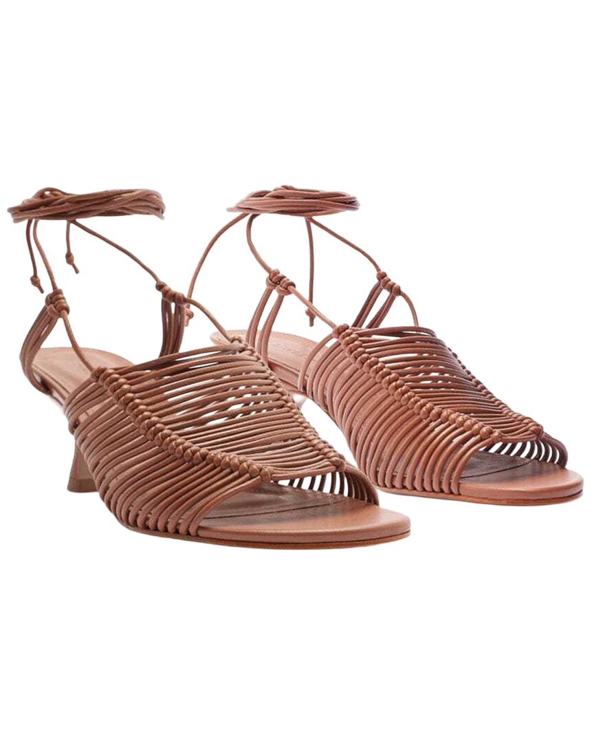 FARM Rio Farm Rio Macrame Leather Sandal