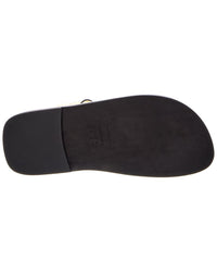 FARM Rio Farm Rio Ivory Tie Flat Leather Sandal