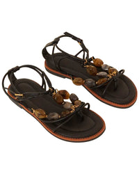 FARM Rio Farm Rio Black Gem Straps Sandal