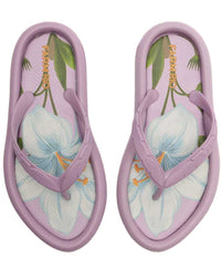 Farm Rio Lavender Canoe Flip Flop