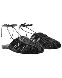 FARM Rio Farm Rio Macrame Leather Mule