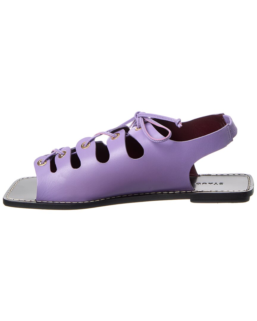 Staud Quinn Leather Sandal