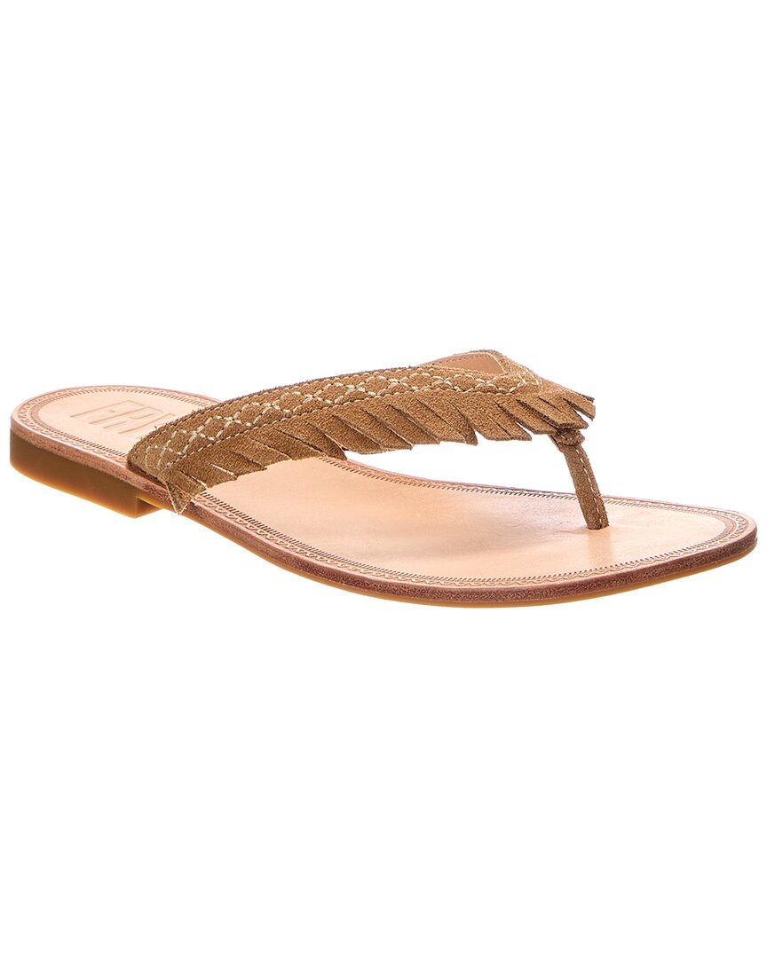 Frye Frye Ava Fringe Suede Sandal