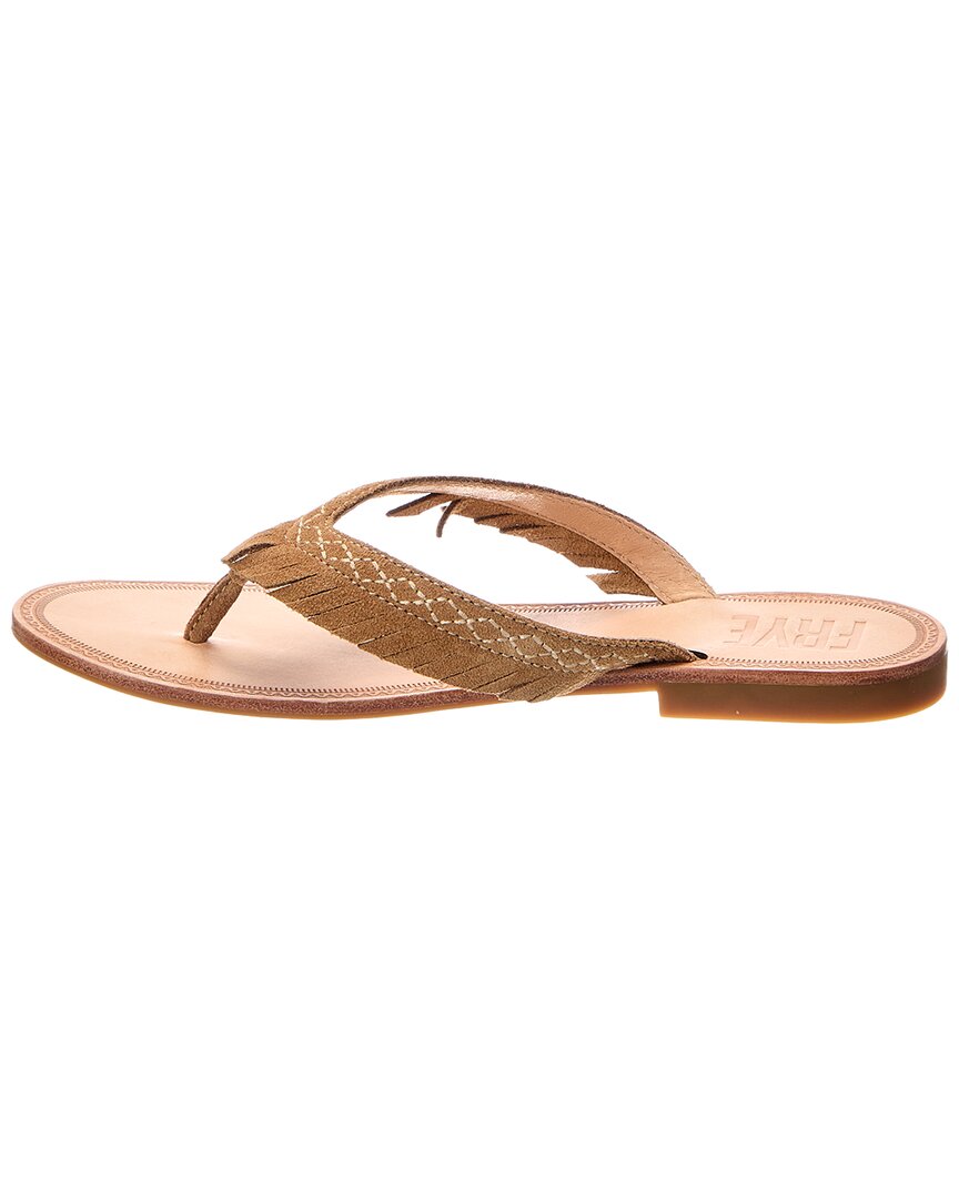 Frye Frye Ava Fringe Suede Sandal