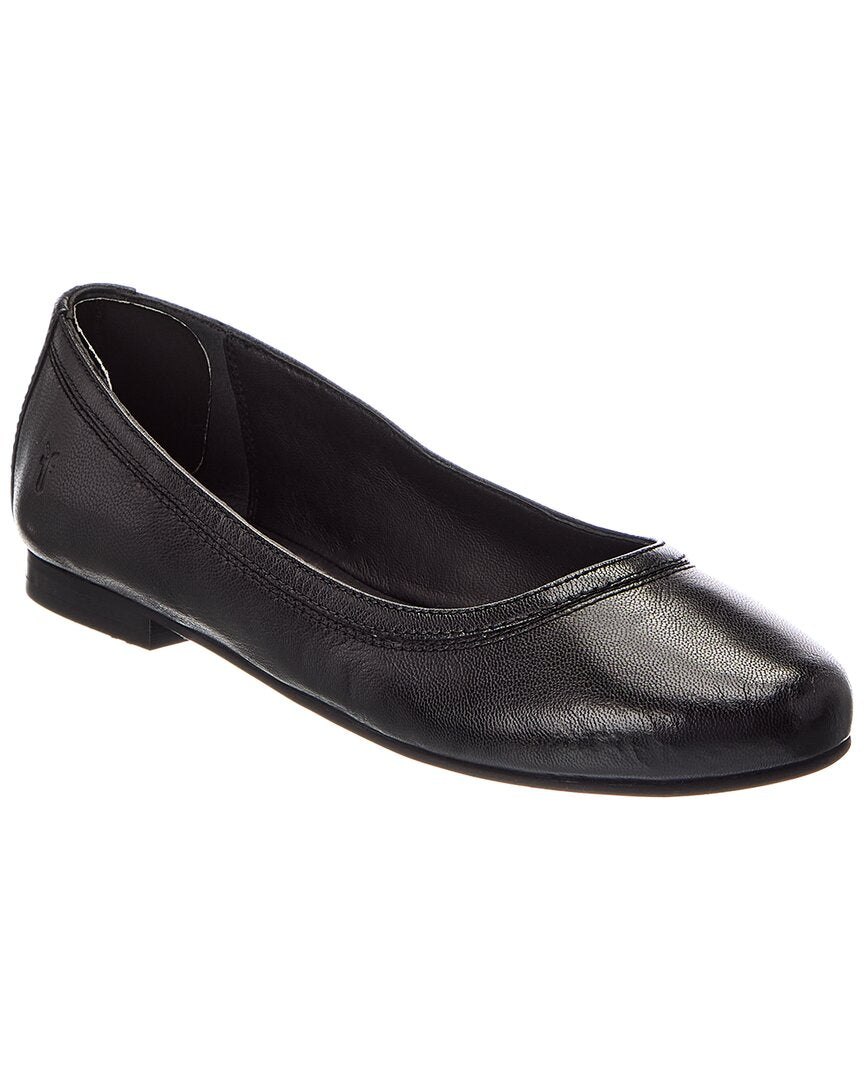 Frye Frye Carson Leather Ballet Flat