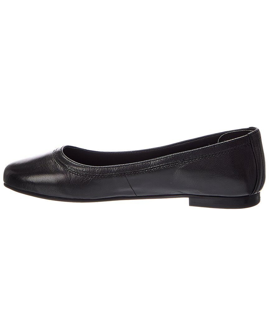 Frye Frye Carson Leather Ballet Flat